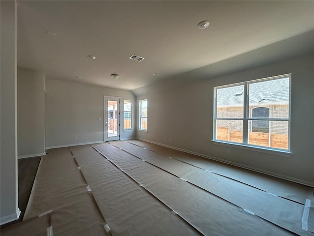 8213 Grenadier Dr, Austin, TX 78738 - spare room with baseboards and recessed lighting