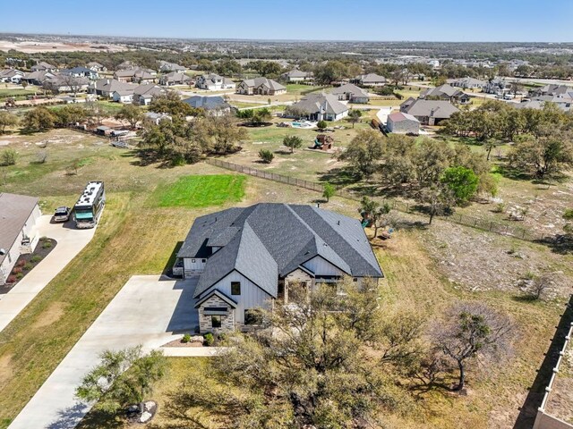 308 Somerset Hills Dr, Georgetown, TX 78633 - aerial perspective of suburban area