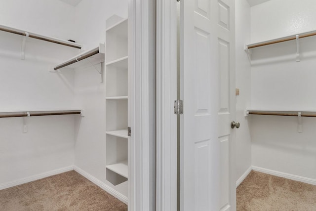 13601 Larrys Ln, Manchaca, TX 78652 - walk in closet featuring carpet floors