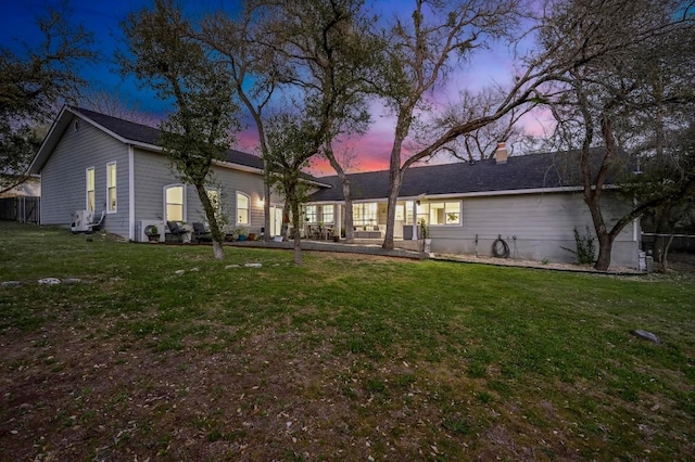 11100 Centennial Trl, Austin, TX 78726 - back of property with a chimney