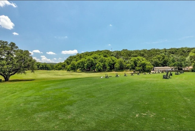 2308 Cypress Pt E, Austin, TX 78746 - view of home's community with a yard and view of golf course