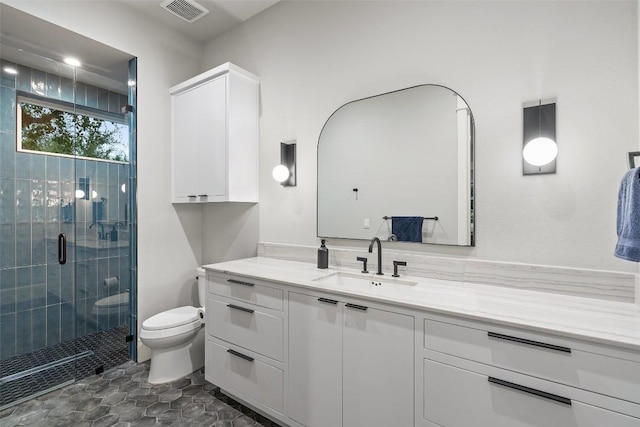 4229 Verano Dr, Austin, TX 78735 - full bath with vanity and a shower stall