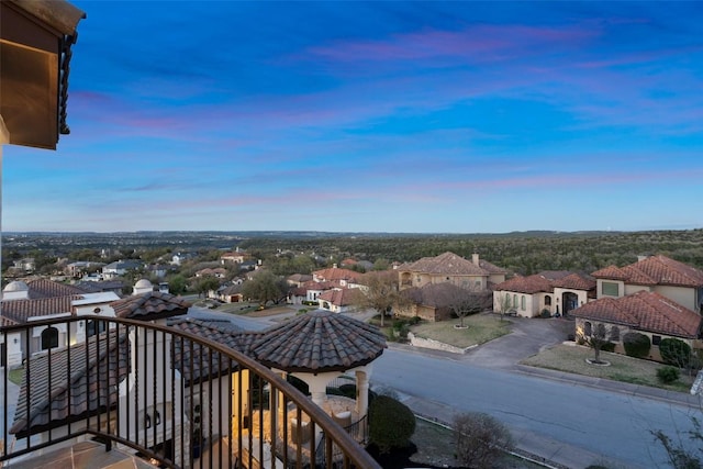 11901 Preserve Vista Ter, Austin, TX 78738 - balcony with a residential view
