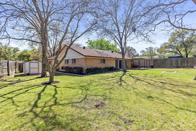1908 Running Brook Dr, Austin, TX 78723 - view of yard