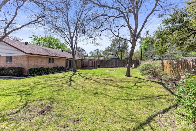 1908 Running Brook Dr, Austin, TX 78723 - view of yard