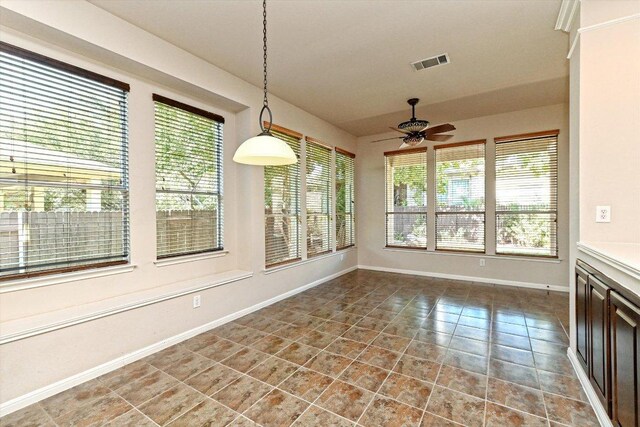 412 Madisons Way, Cedar Park, TX 78613 - unfurnished sunroom with baseboards and tile patterned floors