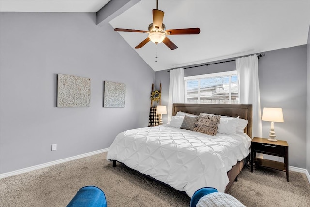 704 Firethorn Ln, Round Rock, TX 78664 - bedroom featuring carpet floors, baseboards, and a ceiling fan