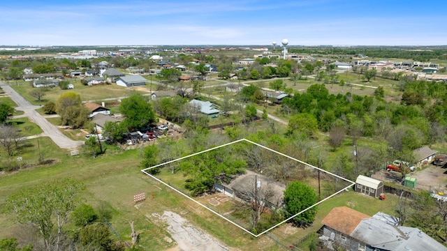 405 E Browning St, Manor, TX 78653 - view of property location featuring property parcel outlined
