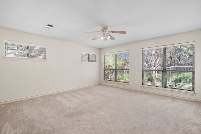 183 Augusta Dr, Wimberley, TX 78676 - carpeted spare room featuring ceiling fan and baseboards