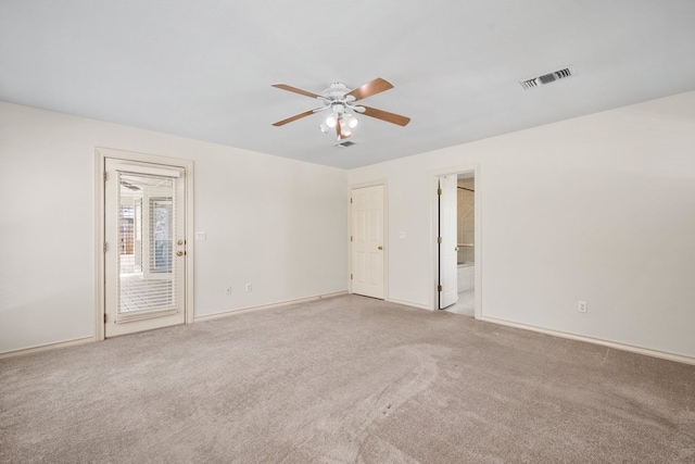 183 Augusta Dr, Wimberley, TX 78676 - empty room with ceiling fan, carpet flooring, and baseboards
