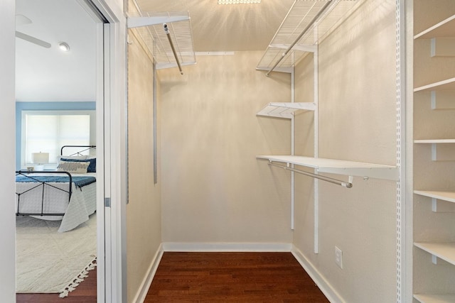 4419 Sinclair Ave, Austin, TX 78756 - spacious closet with wood finished floors