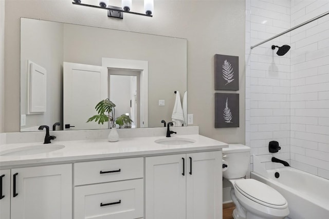 200 County Road 246, Florence, TX 76527 - bathroom with double vanity and tub / shower combination