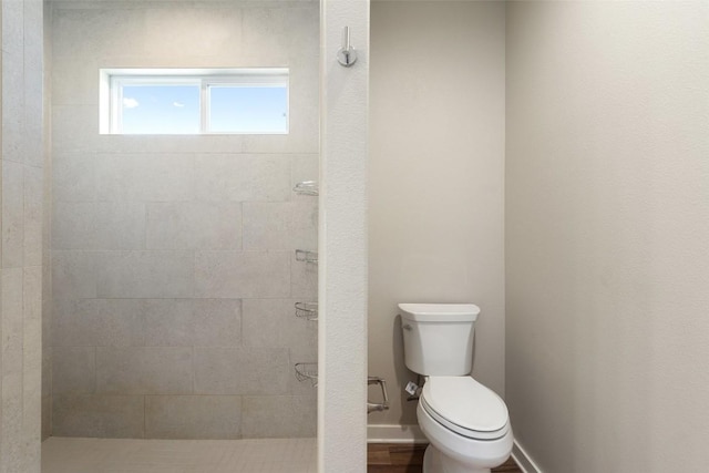 200 County Road 246, Florence, TX 76527 - full bathroom featuring a tile shower and toilet