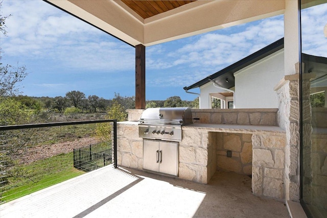 317 Azalea Ct, Horseshoe Bay, TX 78657 - view of patio / terrace with a grill and area for grilling