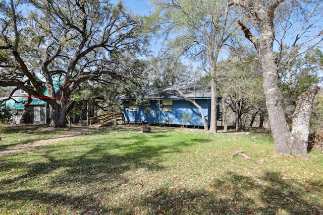 520 River Rapids Rd, Wimberley, TX 78676 - view of grassy yard