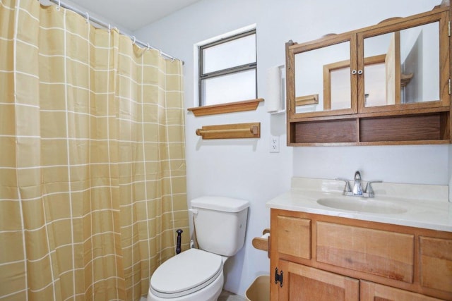 520 River Rapids Rd, Wimberley, TX 78676 - bathroom with vanity and a shower with shower curtain