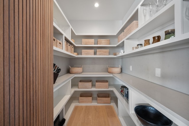 view of pantry