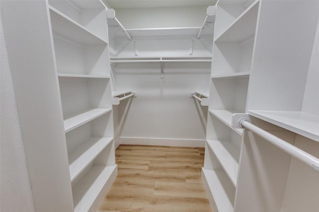 4209 Everest Ln, Austin, TX 78727 - walk in closet featuring light wood-style flooring
