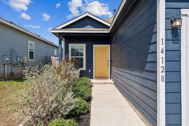 14128 Sandrock Bnd, Pflugerville, TX 78660 - entrance to property featuring an attached garage
