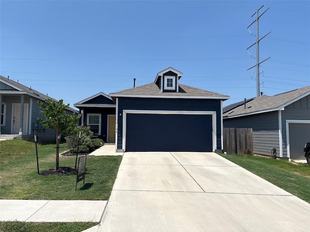 14128 Sandrock Bnd, Pflugerville, TX 78660 - single story home featuring a garage and concrete driveway