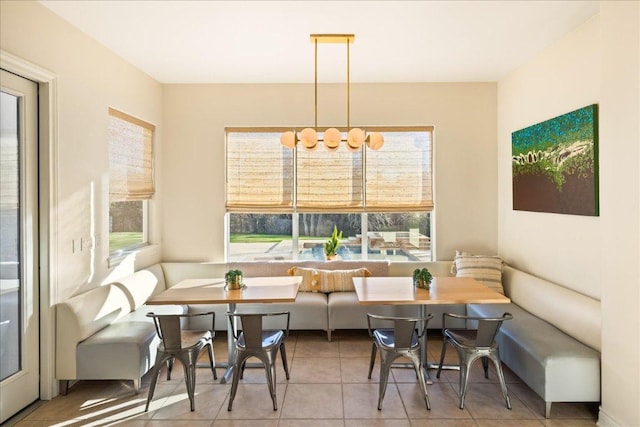 11801 Astoria Dr, Bee Cave, TX 78738 - dining space with breakfast area and tile patterned flooring