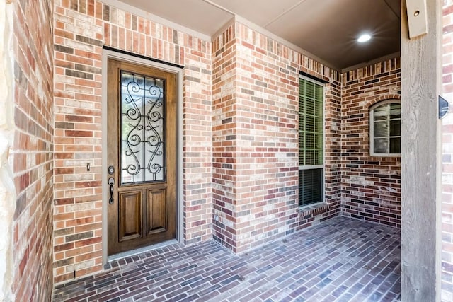 3519 Alexandrite Way, Round Rock, TX 78681 - view of exterior entry with brick siding