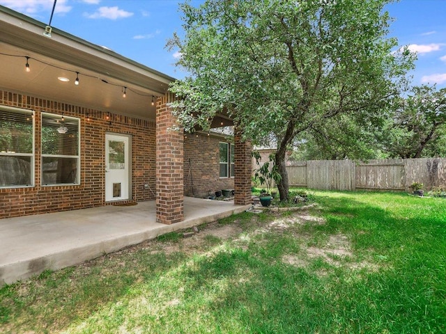 1501 Uhland Dr, Leander, TX 78641 - view of yard featuring a patio area