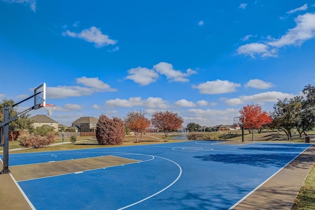 1501 Uhland Dr, Leander, TX 78641 - view of basketball court with community basketball court