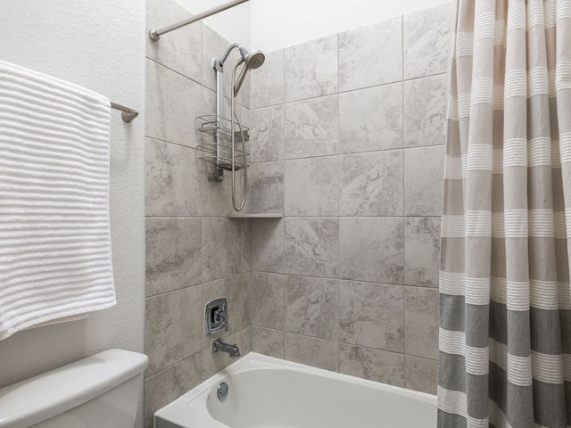 19232 Burrowbridge Rd, Pflugerville, TX 78660 - bathroom with shower / tub combo and toilet