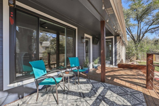6608 Breezy Pass, Austin, TX 78749 - view of wooden terrace
