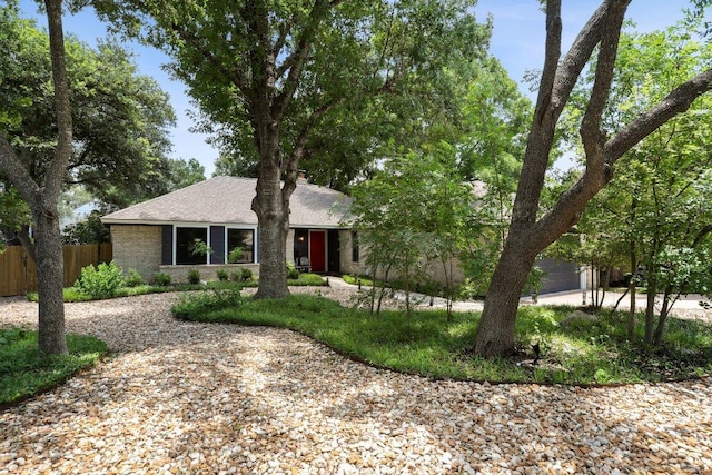 6608 Breezy Pass, Austin, TX 78749 - ranch-style house featuring brick siding and a shingled roof