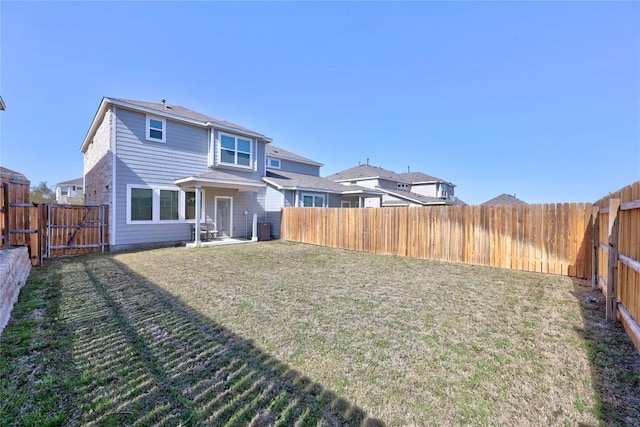 1512 Honaker Way, Leander, TX 78641 - back of house with cooling unit
