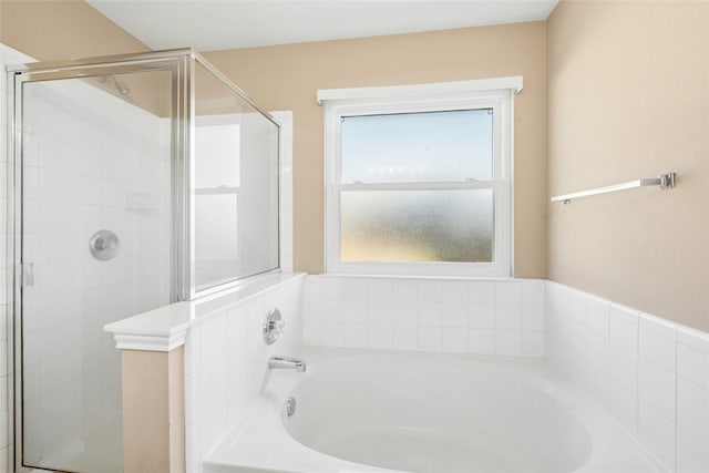1006 Mapleridge Cir, Leander, TX 78641 - bathroom with a bath and a stall shower