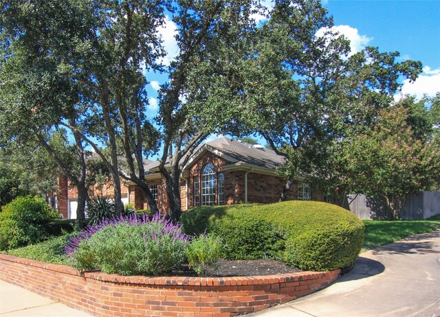 8102 Davis Mountain Pass, Austin, TX 78726 - view of front of house featuring brick siding