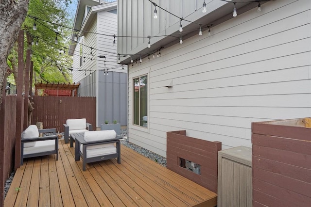 900 Banister Ln Unit D, Austin, TX 78704 - deck with outdoor lounge area
