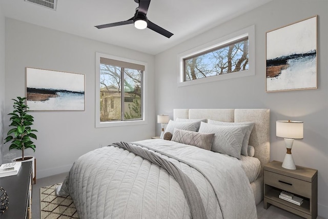 900 Banister Ln Unit D, Austin, TX 78704 - bedroom with carpet and ceiling fan