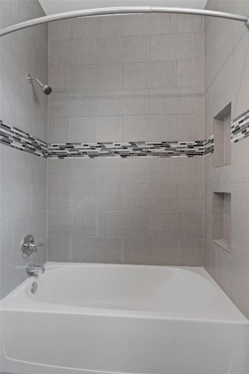 900 Banister Ln Unit D, Austin, TX 78704 - bathroom with washtub / shower combination