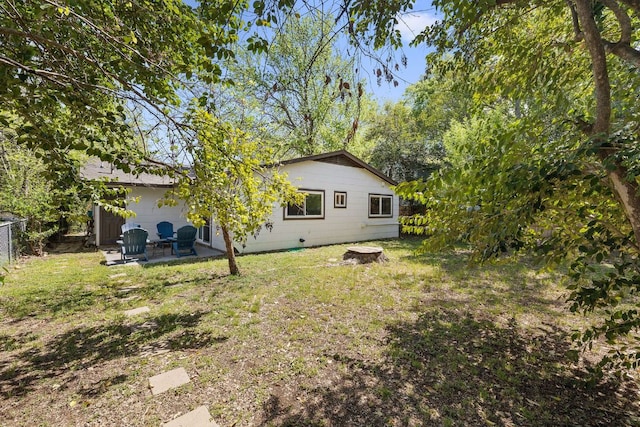 5304 Harvest Ln, Austin, TX 78745 - view of yard with a patio area