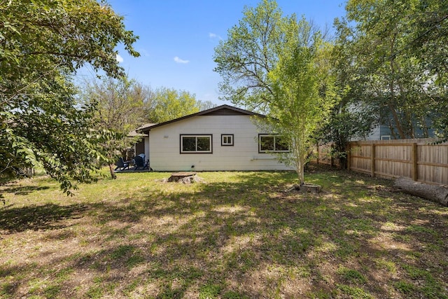 5304 Harvest Ln, Austin, TX 78745 - view of rear view of house