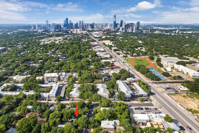 2102 Eva St Unit 2, Austin, TX 78704 - bird's eye view of city skyline