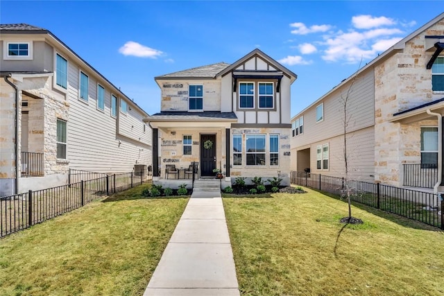 970 Lone Peak Way, Dripping Springs, TX 78620 - view of front facade with stone siding