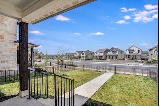970 Lone Peak Way, Dripping Springs, TX 78620 - exterior space featuring fence and a residential view