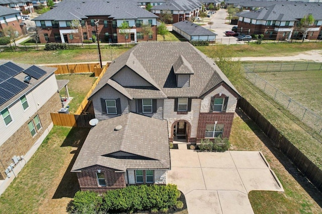 1318 Autumn Sage Way, Pflugerville, TX 78660 - aerial view of residential area