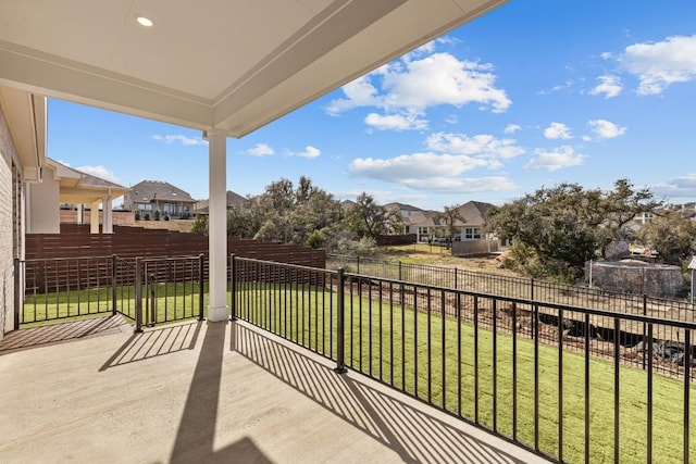 7804 Alouette Dr, Austin, TX 78738 - balcony with a residential view