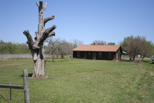 112 Marlin St, Mcdade, TX 78650 - view of yard