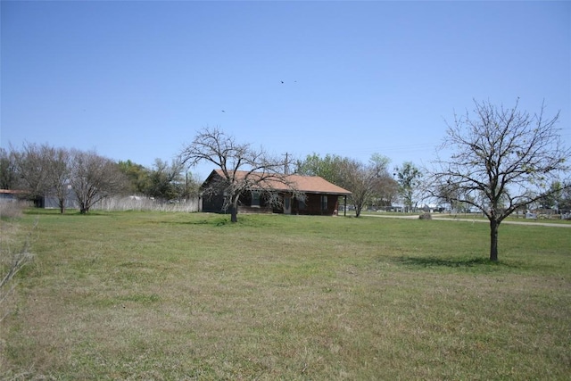 112 Marlin St, Mcdade, TX 78650 - view of yard