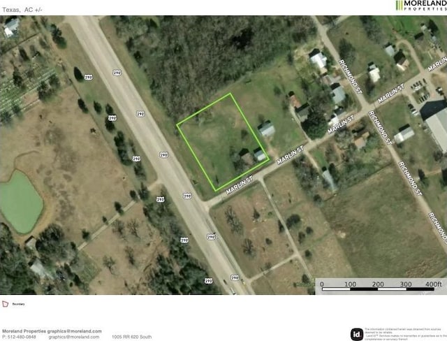 112 Marlin St, Mcdade, TX 78650 - map location