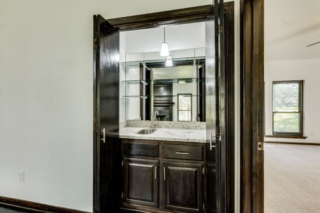 30809 Berry Creek Dr, Georgetown, TX 78628 - bathroom featuring vanity