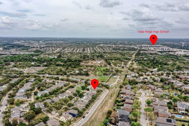 1225 Cardigan St, Cedar Park, TX 78613 - view of property location with nearby suburban area