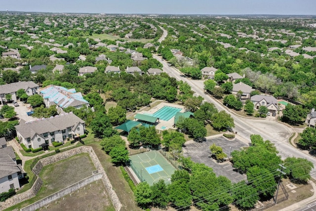 1225 Cardigan St, Cedar Park, TX 78613 - drone / aerial view of a pool area